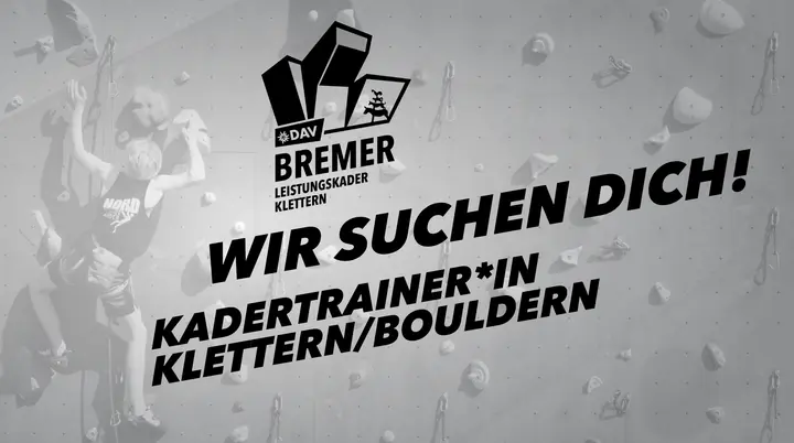 Kadertrainer*in gesucht! | © DAV Bremen