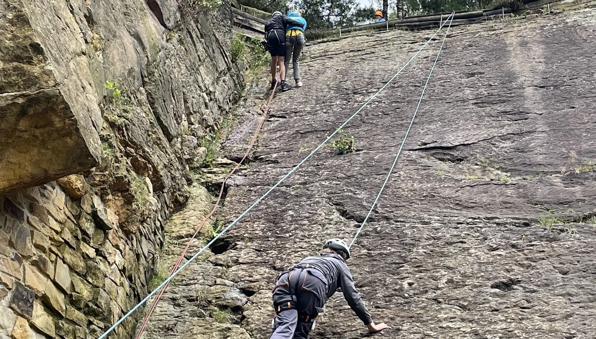 Felsausfahrt ins Brumleytal | © DAV Bremen