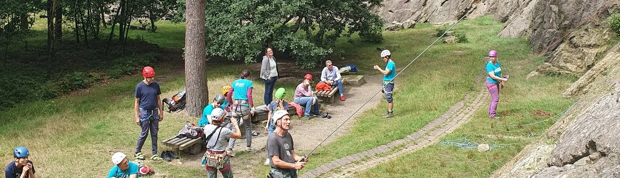 Felsausfahrt ins Brumleytal | © DAV Bremen