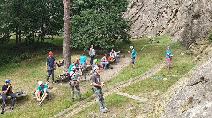 Felsausfahrt ins Brumleytal | © DAV Bremen