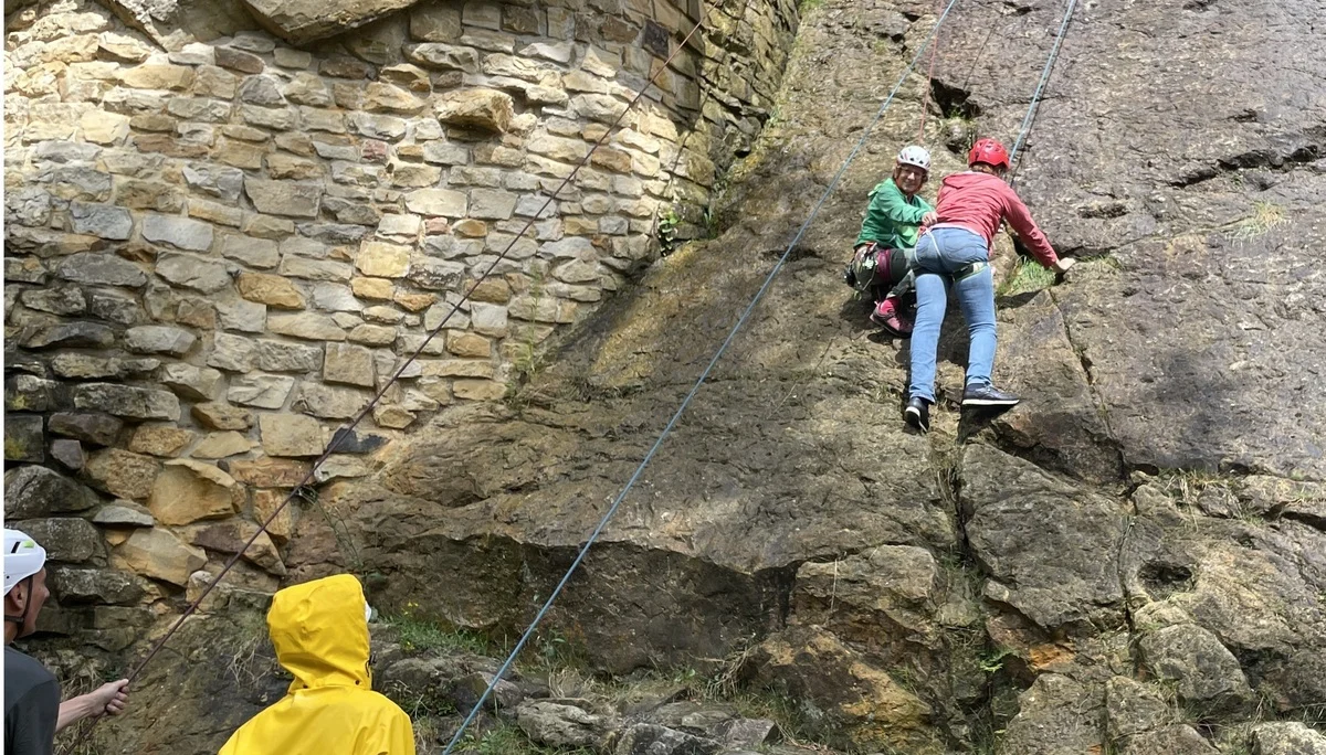 Felsausfahrt ins Brumleytal | © DAV Bremen