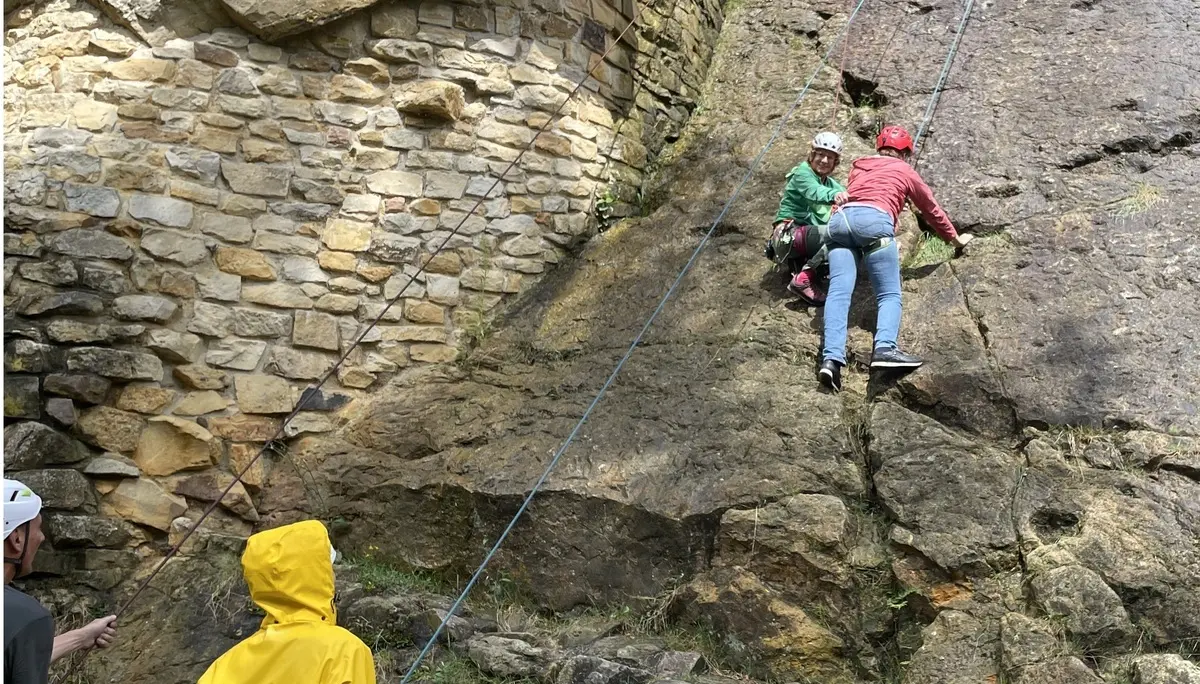 Felsausfahrt ins Brumleytal | © DAV Bremen