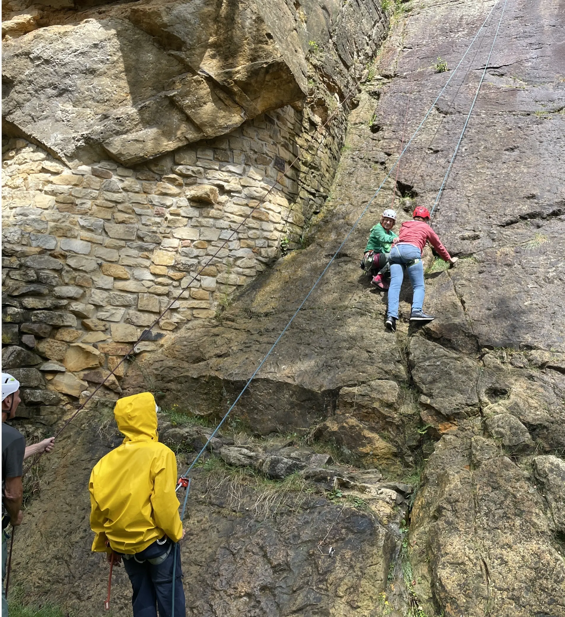 Felsausfahrt ins Brumleytal | © DAV Bremen