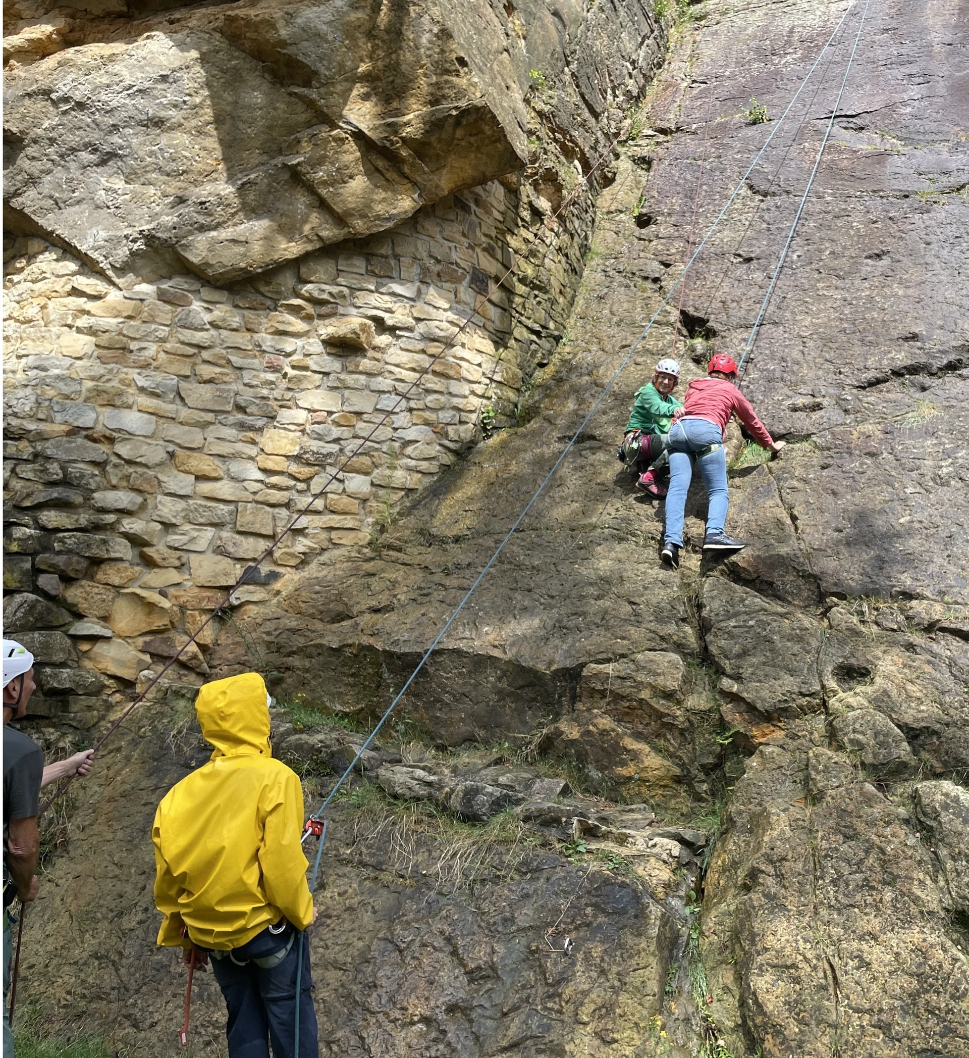 Felsausfahrt ins Brumleytal | © DAV Bremen