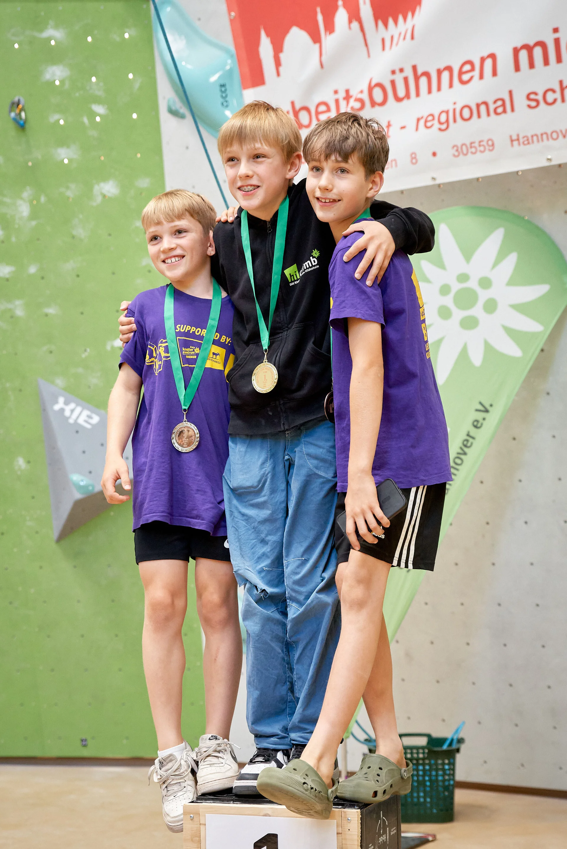 Norddeutsche Meisterschaft Lead in Hannover, 2025 | © Johannes Wiethölter