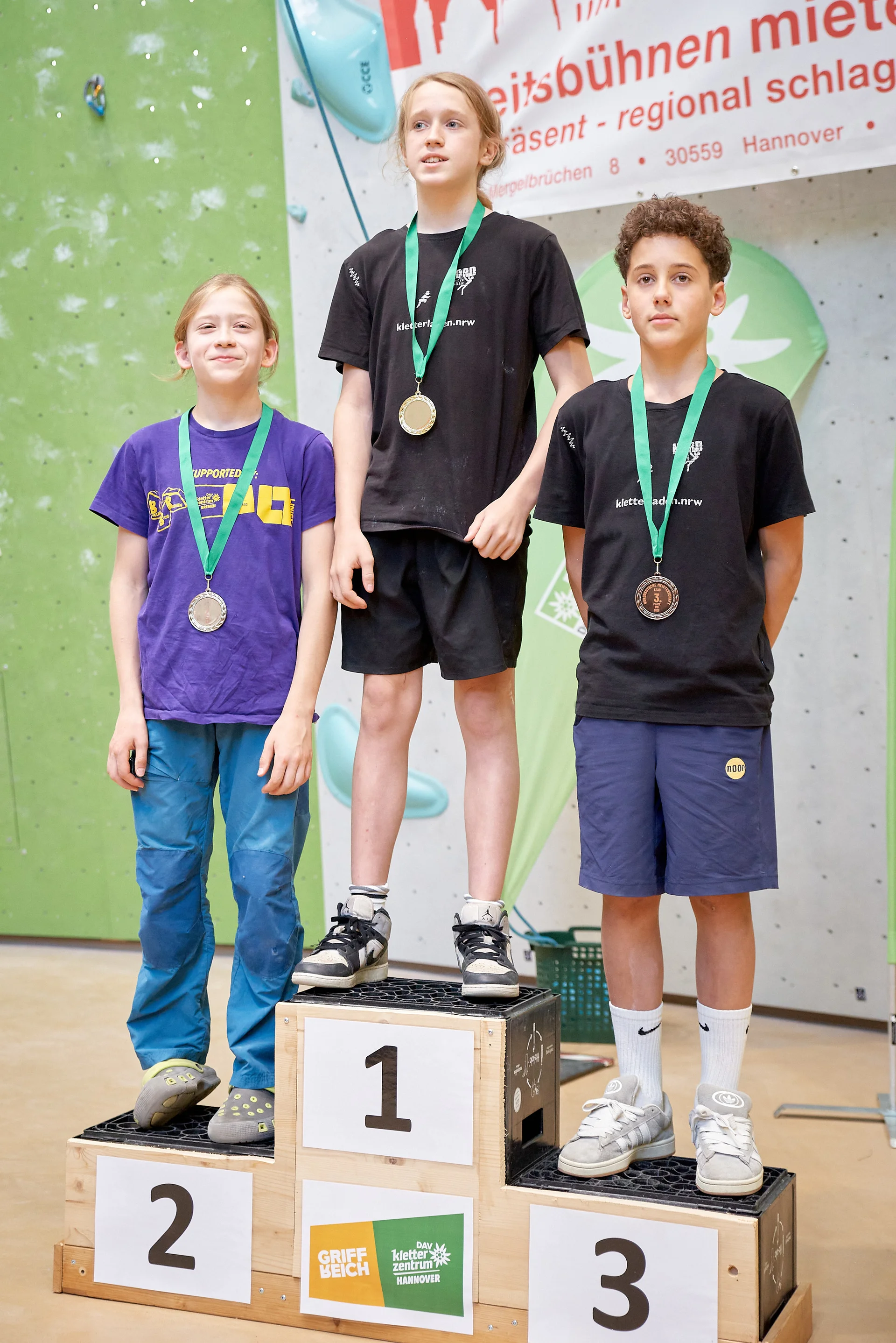 Norddeutsche Meisterschaft Lead in Hannover, 2025 | © Johannes Wiethölter