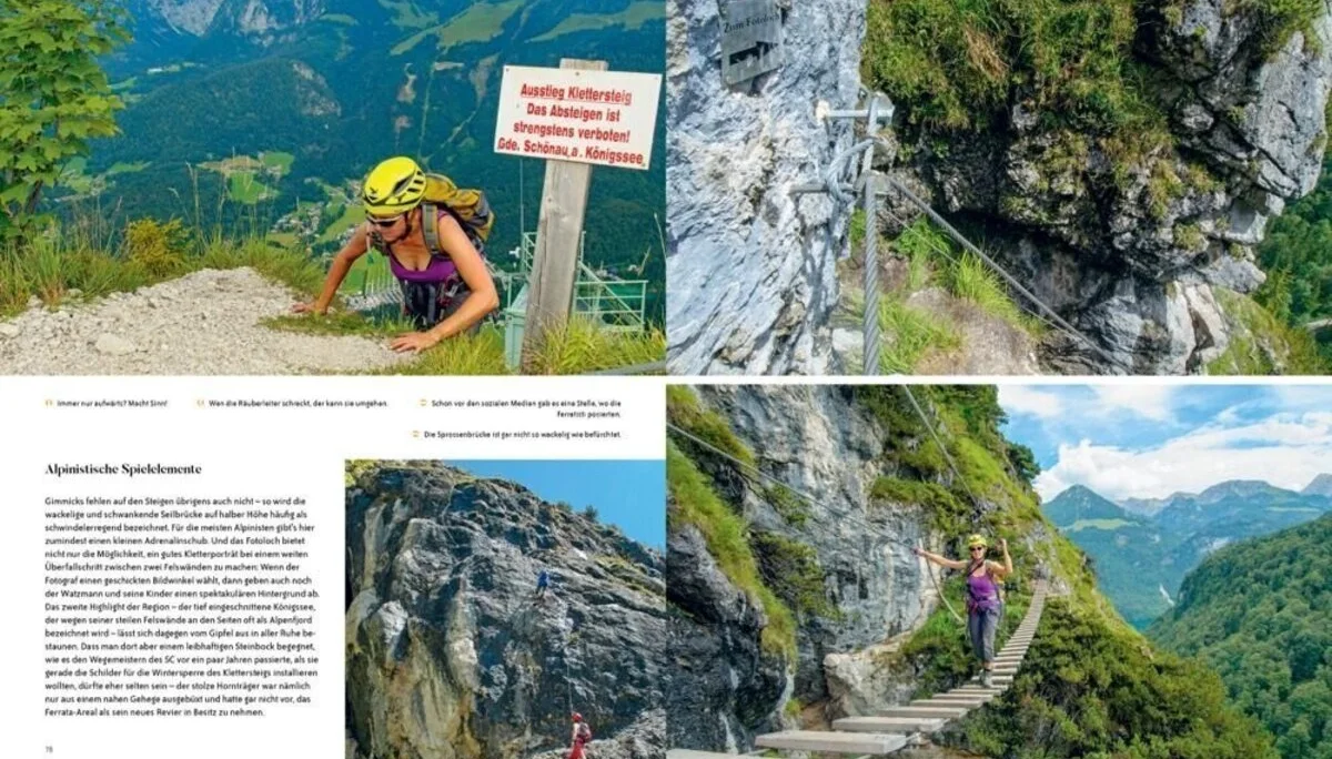 Preview: Buchcover: Die ultimativen Klettersteige in den Alpen, Folkert Lenz, Bruckmann Verlag | © BRUCKMANN