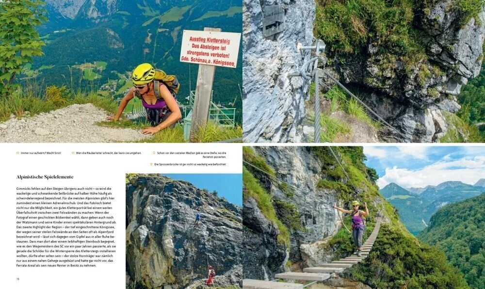 Preview: Buchcover: Die ultimativen Klettersteige in den Alpen, Folkert Lenz, Bruckmann Verlag | © BRUCKMANN
