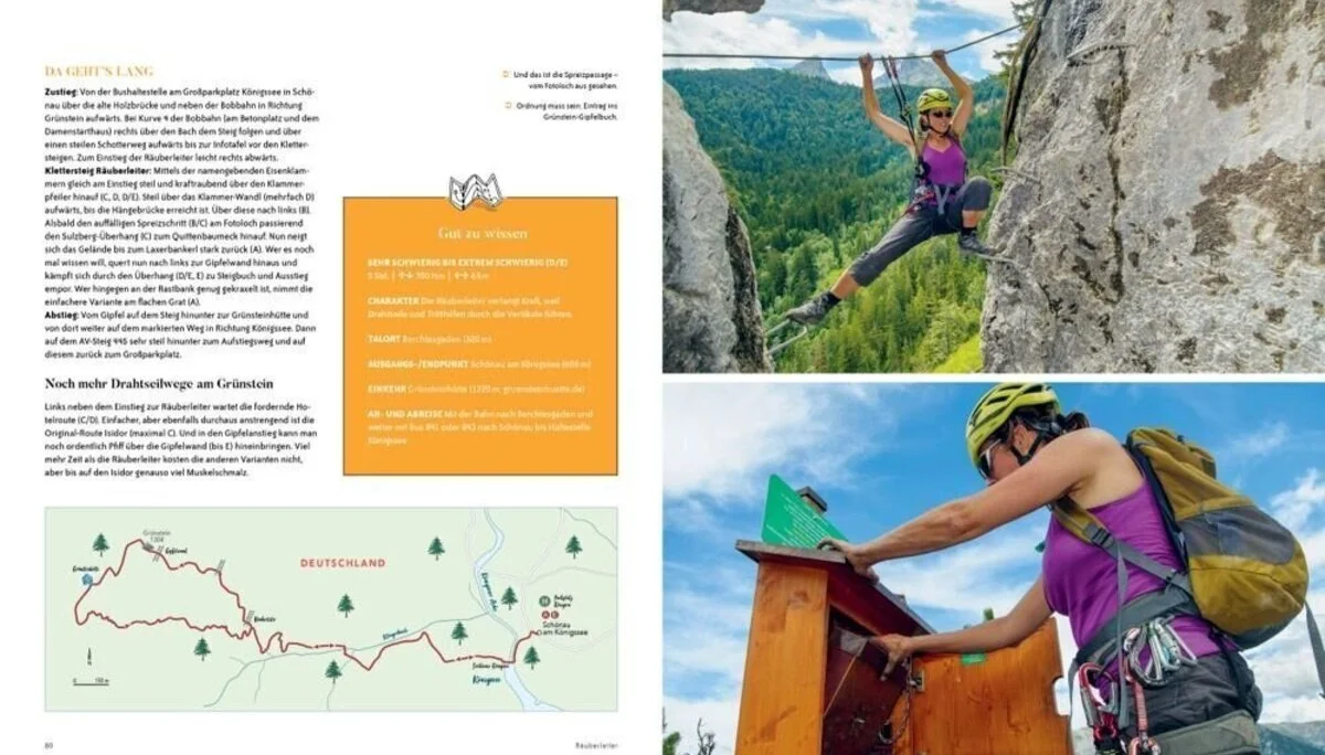 Preview: Buchcover: Die ultimativen Klettersteige in den Alpen, Folkert Lenz, Bruckmann Verlag | © BRUCKMANN