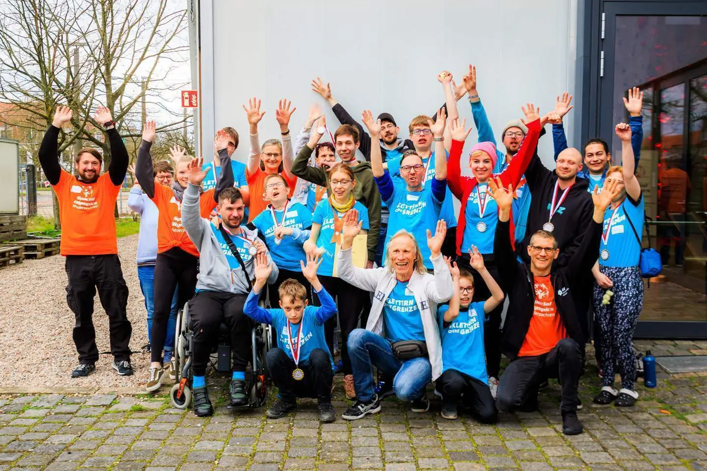 Athleten bei SpecialOlympics in Hannover | © DAV Bremen