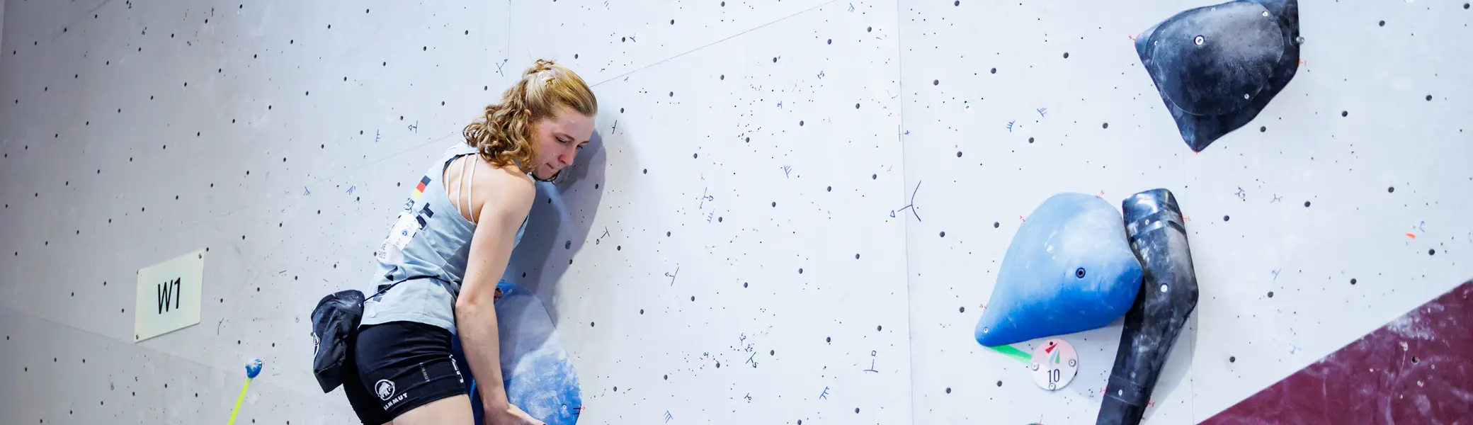 Janne Wiethölter bei der Boulder-EM in Sukoró | © World Climbing Europe