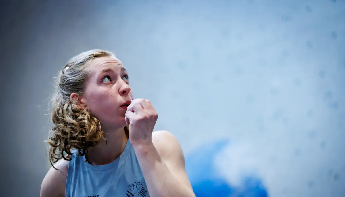 Janne Wiethölter bei der Boulder-EM in Sukoró | © World Climbing Europe