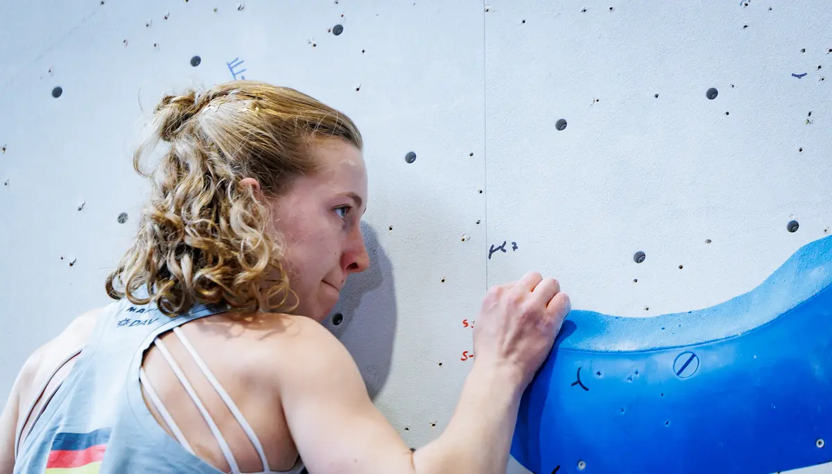 Janne Wiethölter bei der Boulder-EM in Sukoró | © World Climbing Europe