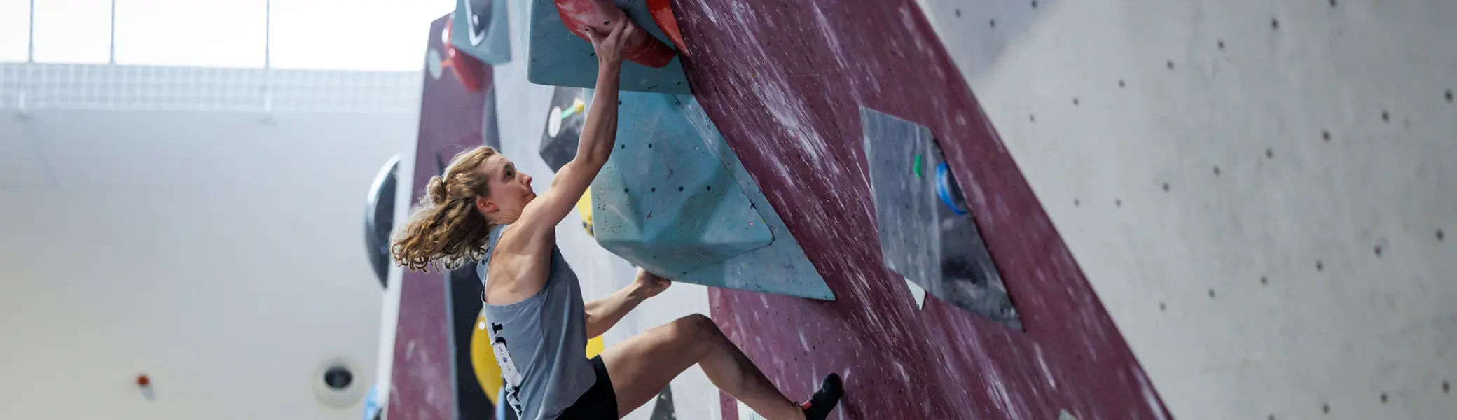Janne Wiethölter bei der Boulder-EM in Sukoró | © World Climbing Europe
