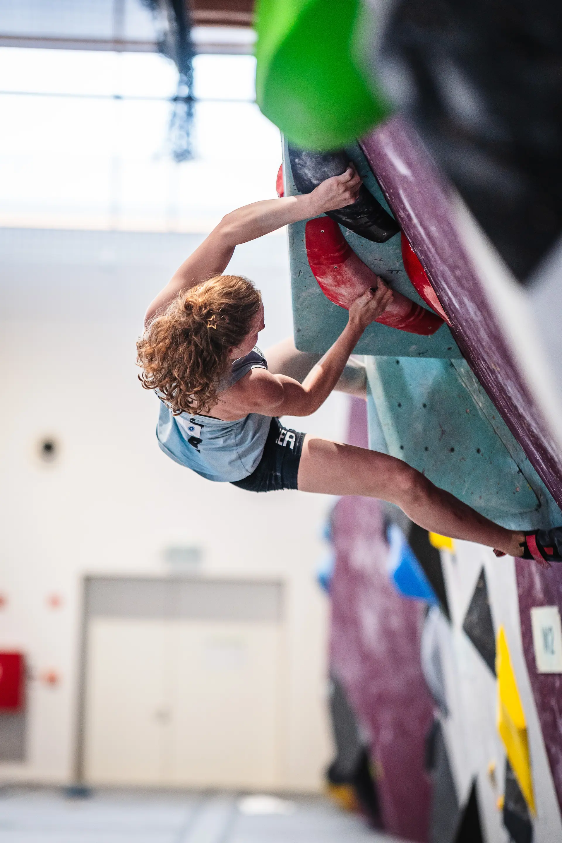 Janne Wiethölter bei der Boulder-EM in Sukoró | © World Climbing Europe