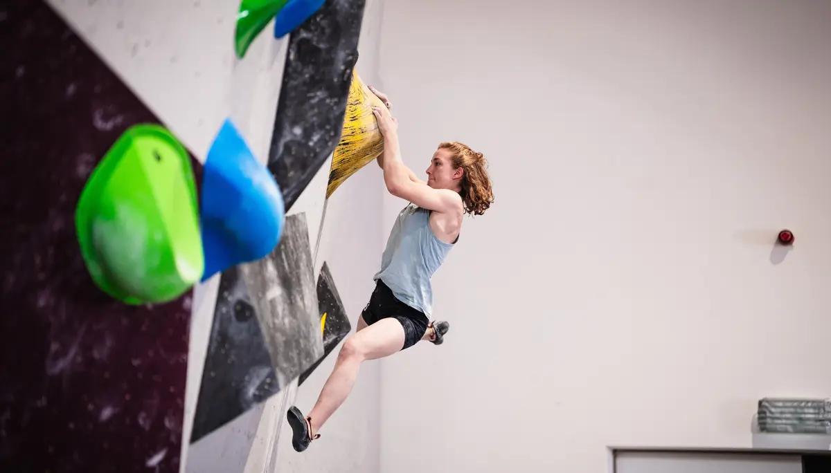 Janne Wiethölter bei der Boulder-EM in Sukoró | © World Climbing Europe