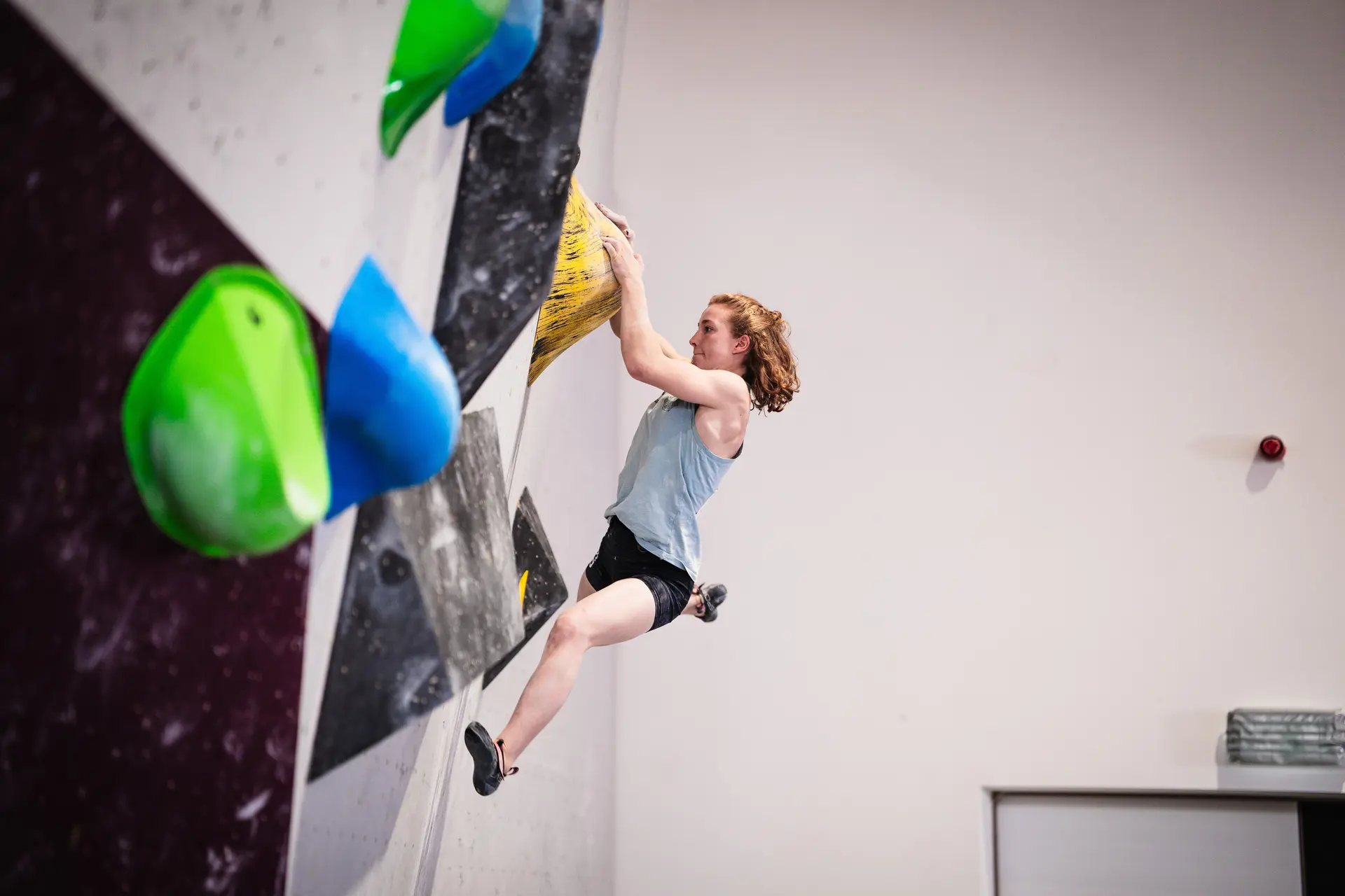 Janne Wiethölter bei der Boulder-EM in Sukoró | © World Climbing Europe