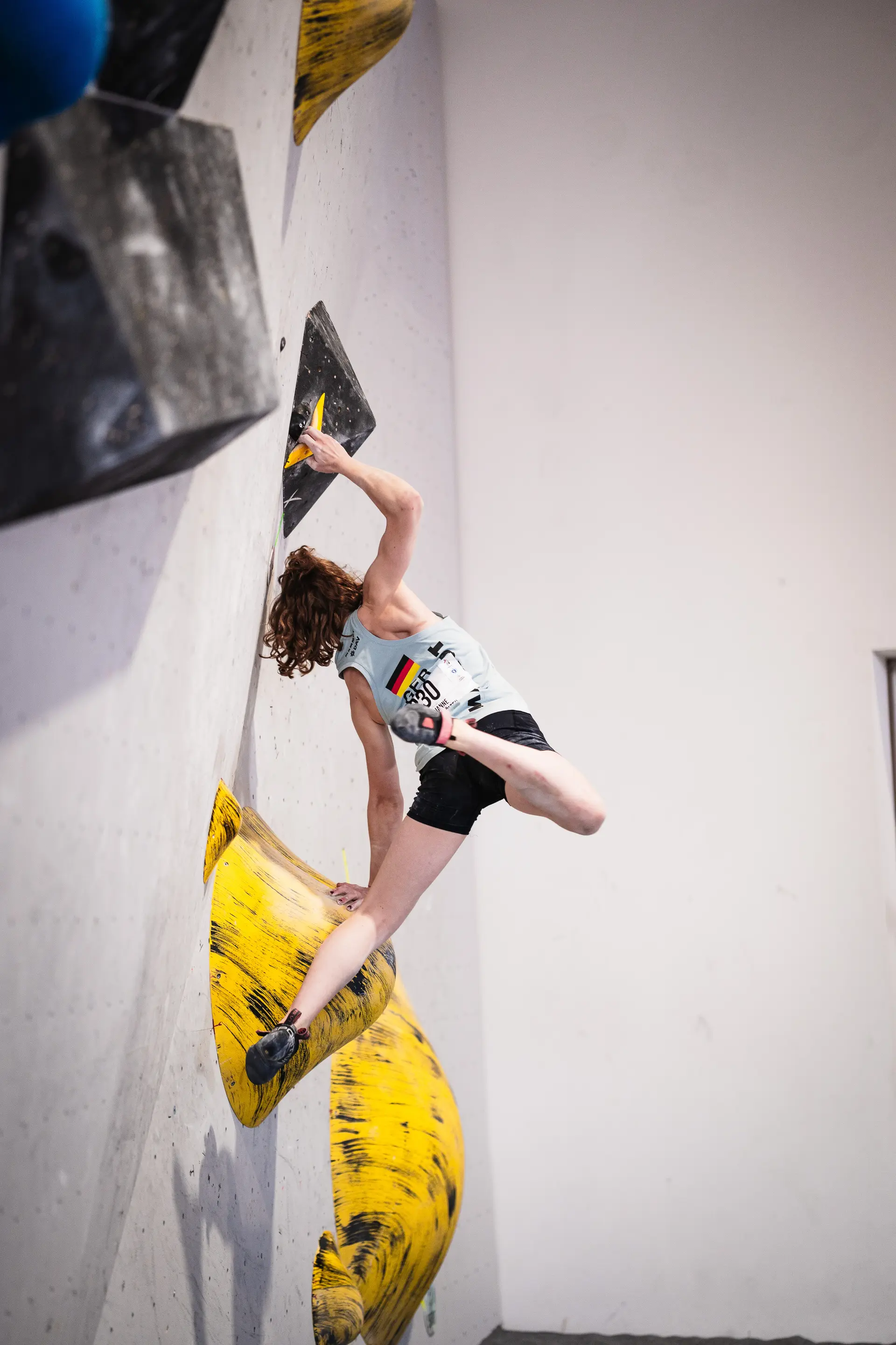 Janne Wiethölter bei der Boulder-EM in Sukoró | © World Climbing Europe