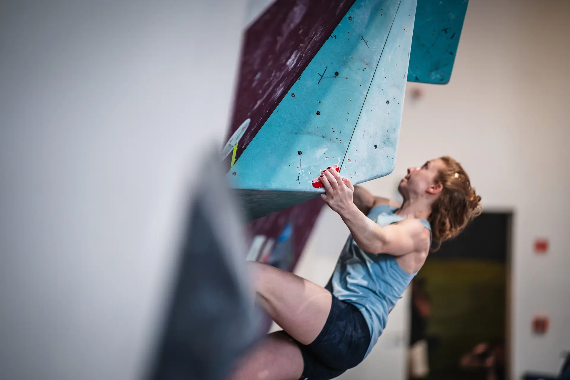 Janne Wiethölter bei der Boulder-EM in Sukoró | © World Climbing Europe