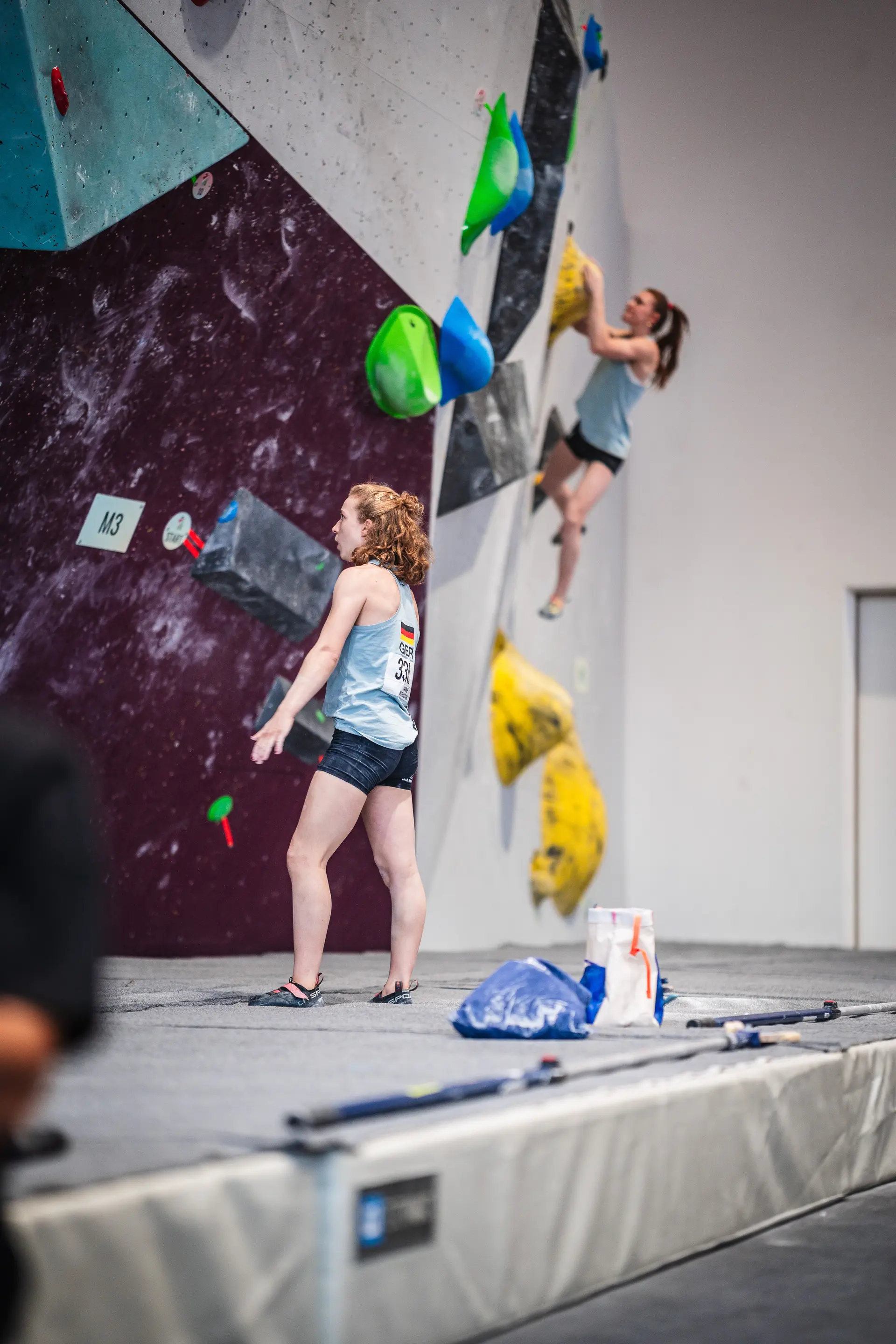Janne Wiethölter bei der Boulder-EM in Sukoró | © World Climbing Europe