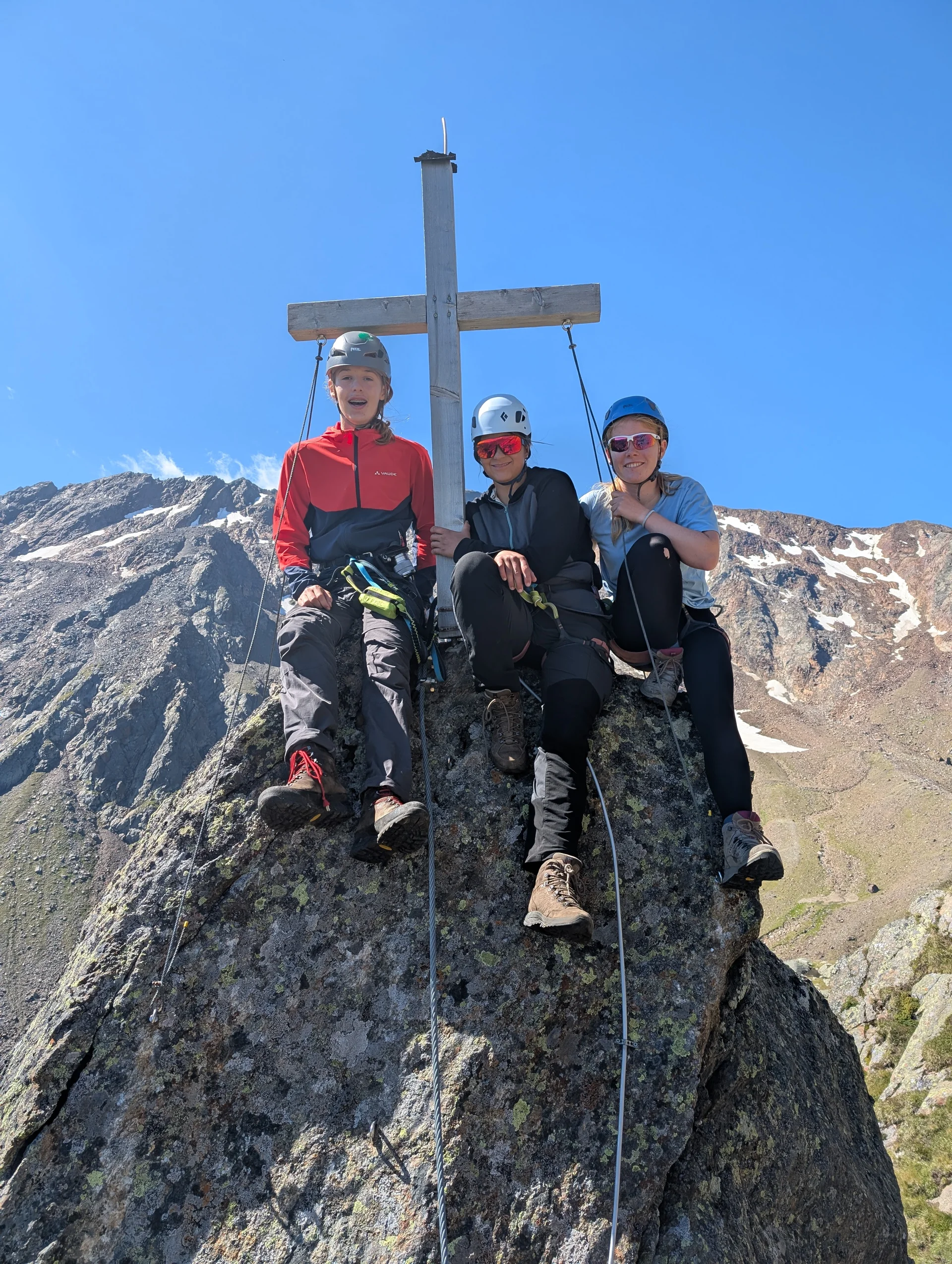 Jugendliche auf der Jugendspitze | © DAV Bremen Jugendliche auf der Jugendspitze | © DAV Bremen