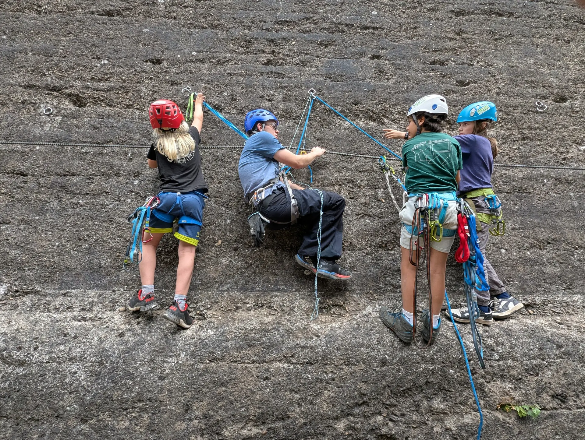 Jugendgruppe in Duisburg | © DAV Bremen