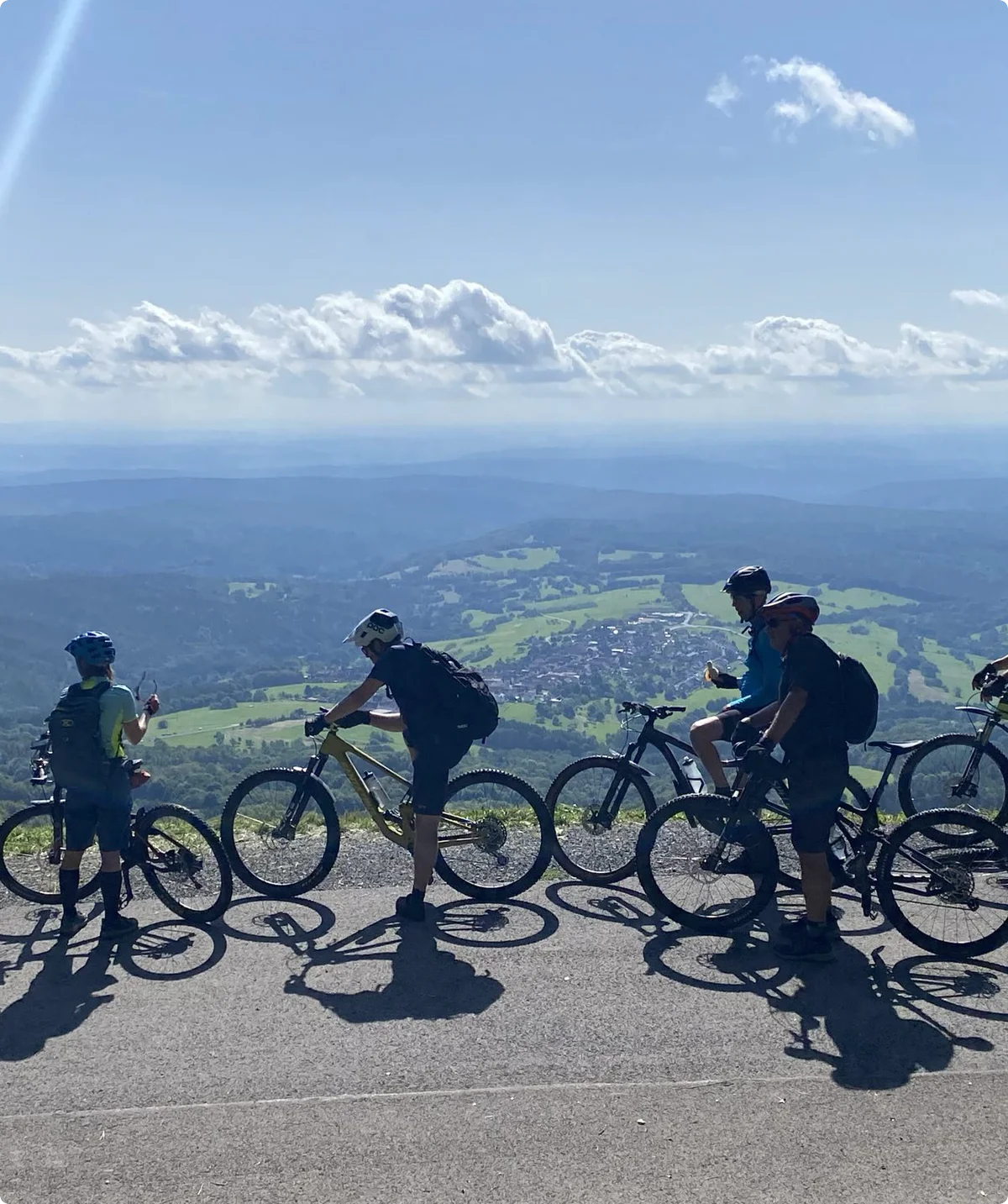 Ausfahrt der MTB-Gruppe | © DAV Bremen