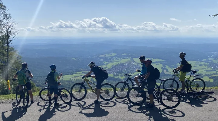 Ausfahrt der MTB-Gruppe | © DAV Bremen