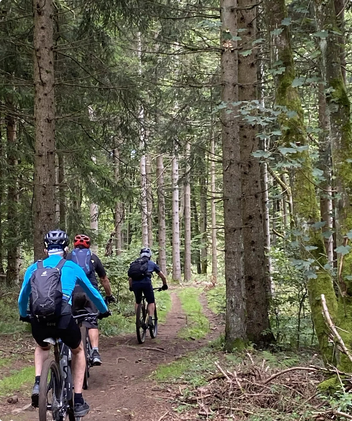 Ausfahrt der MTB-Gruppe | © DAV Bremen