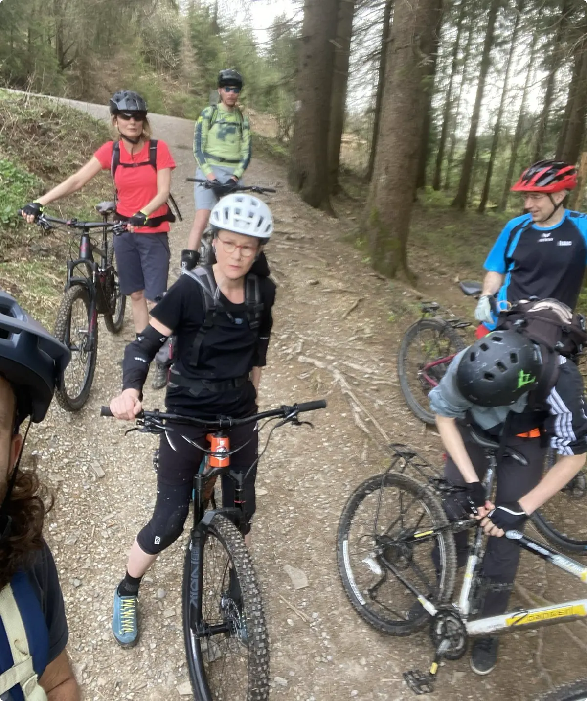 Ausfahrt der MTB-Gruppe | © DAV Bremen