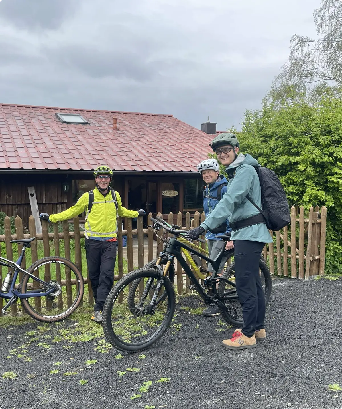 Ausfahrt der MTB-Gruppe | © DAV Bremen