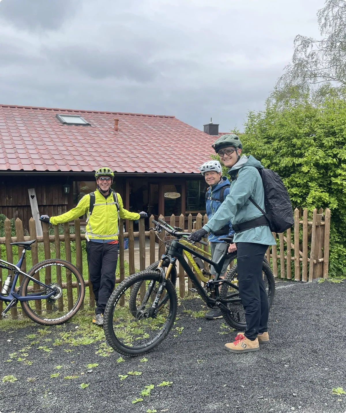 Ausfahrt der MTB-Gruppe | © DAV Bremen