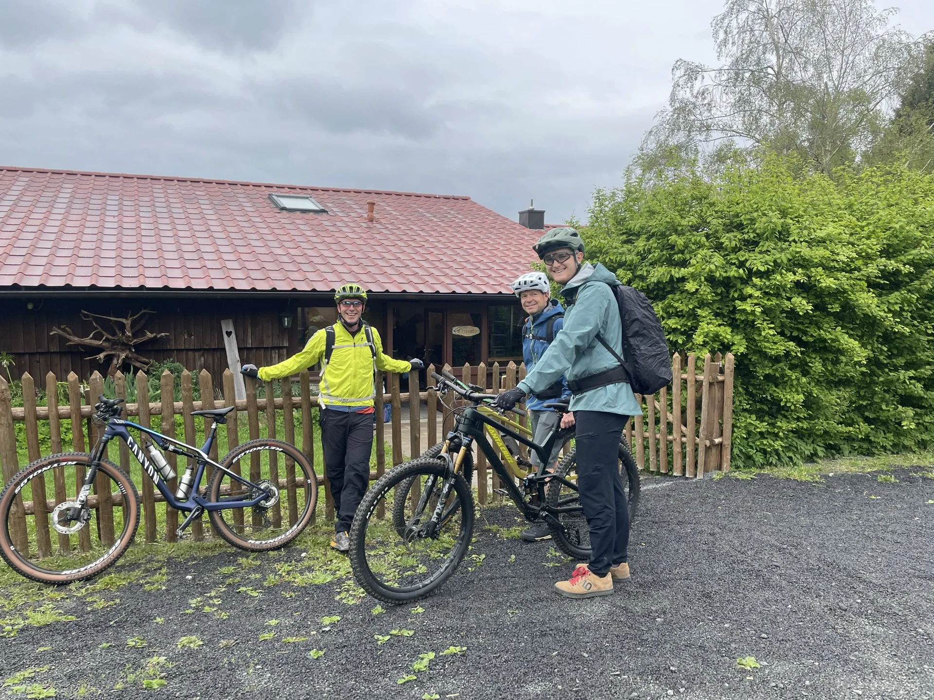 Ausfahrt der MTB-Gruppe | © DAV Bremen