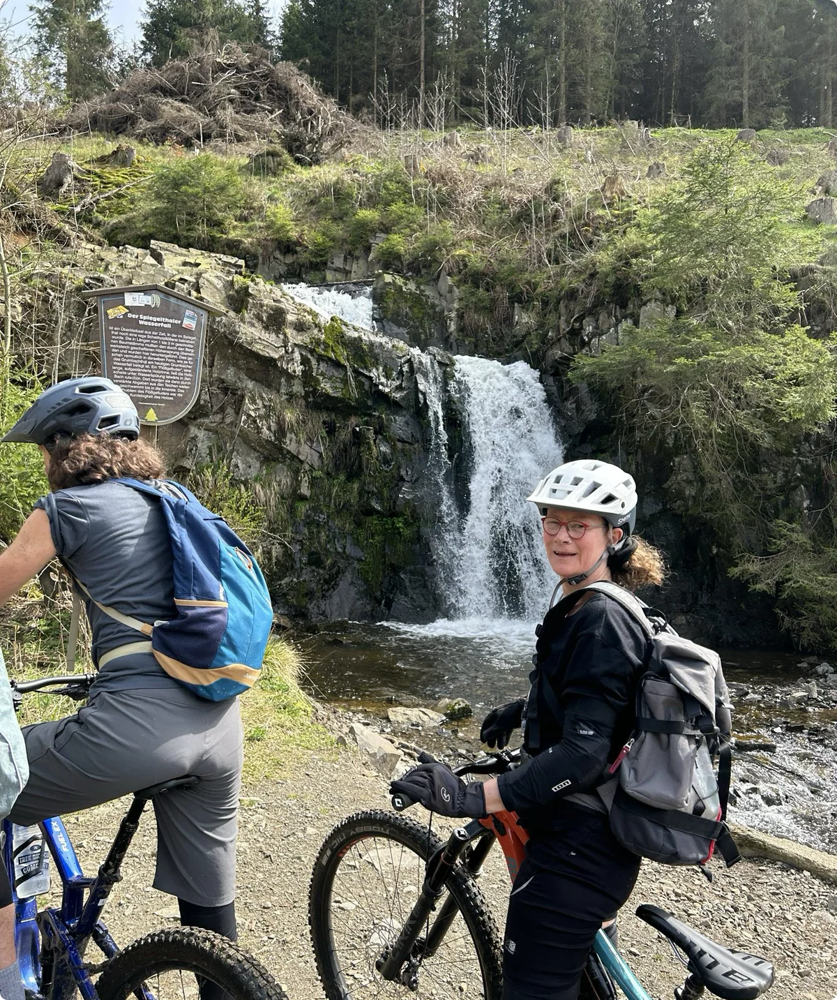 Ausfahrt der MTB-Gruppe | © DAV Bremen
