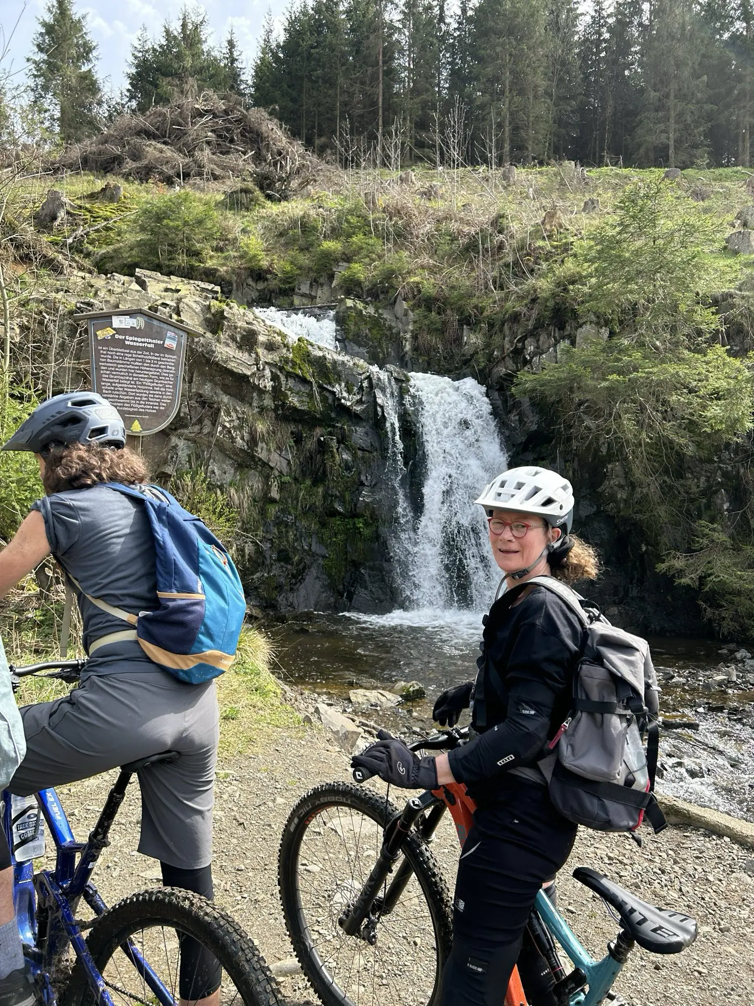 Ausfahrt der MTB-Gruppe | © DAV Bremen