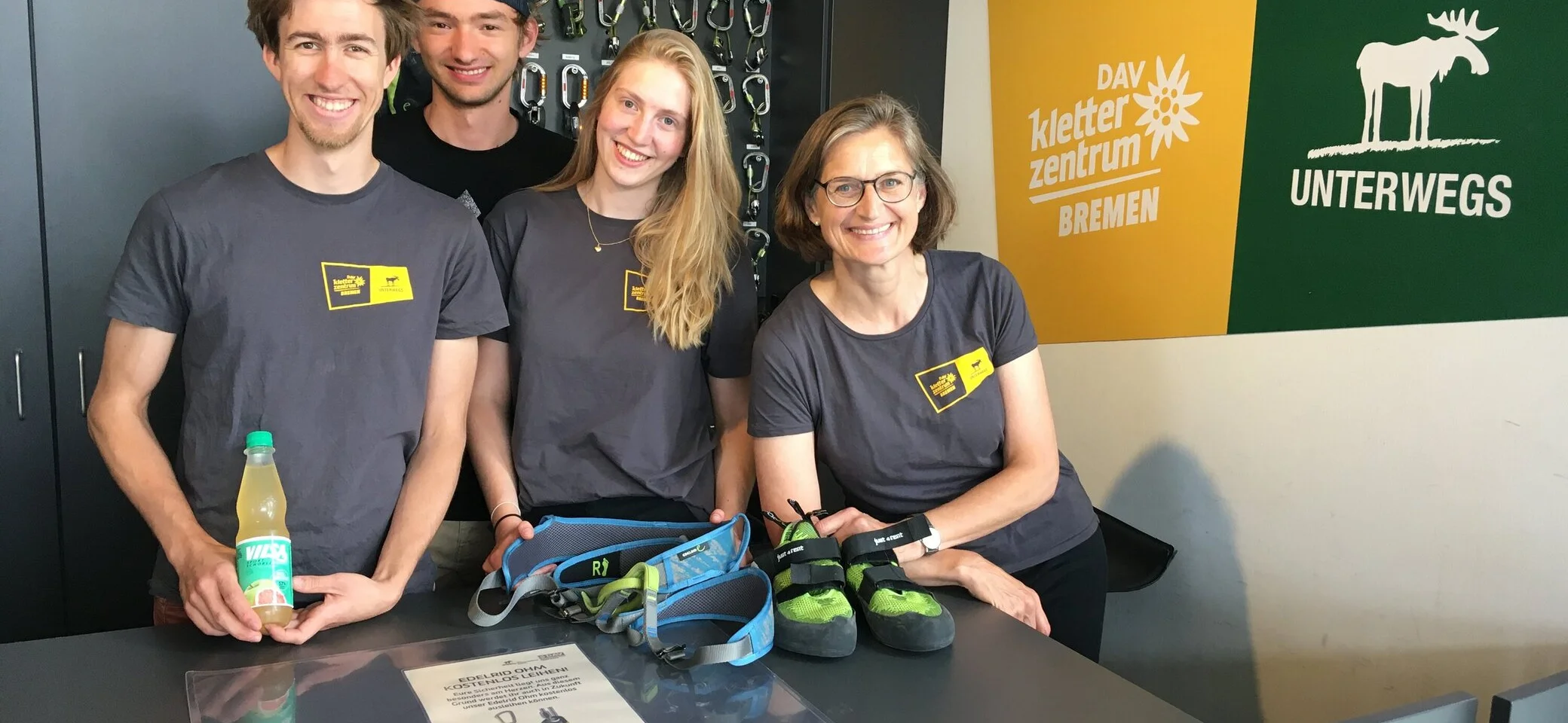 Unser Service-Team | © DAV Bremen