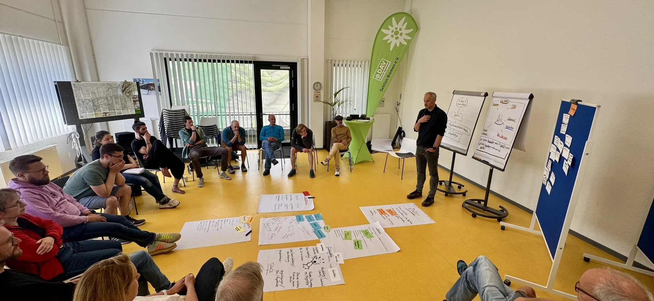 Coaching im Seminarraum | © DAV Bremen