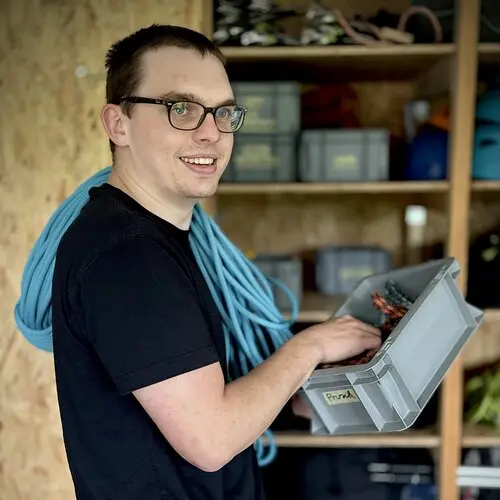 Portrait: Timo Geigl | © DAV Bremen