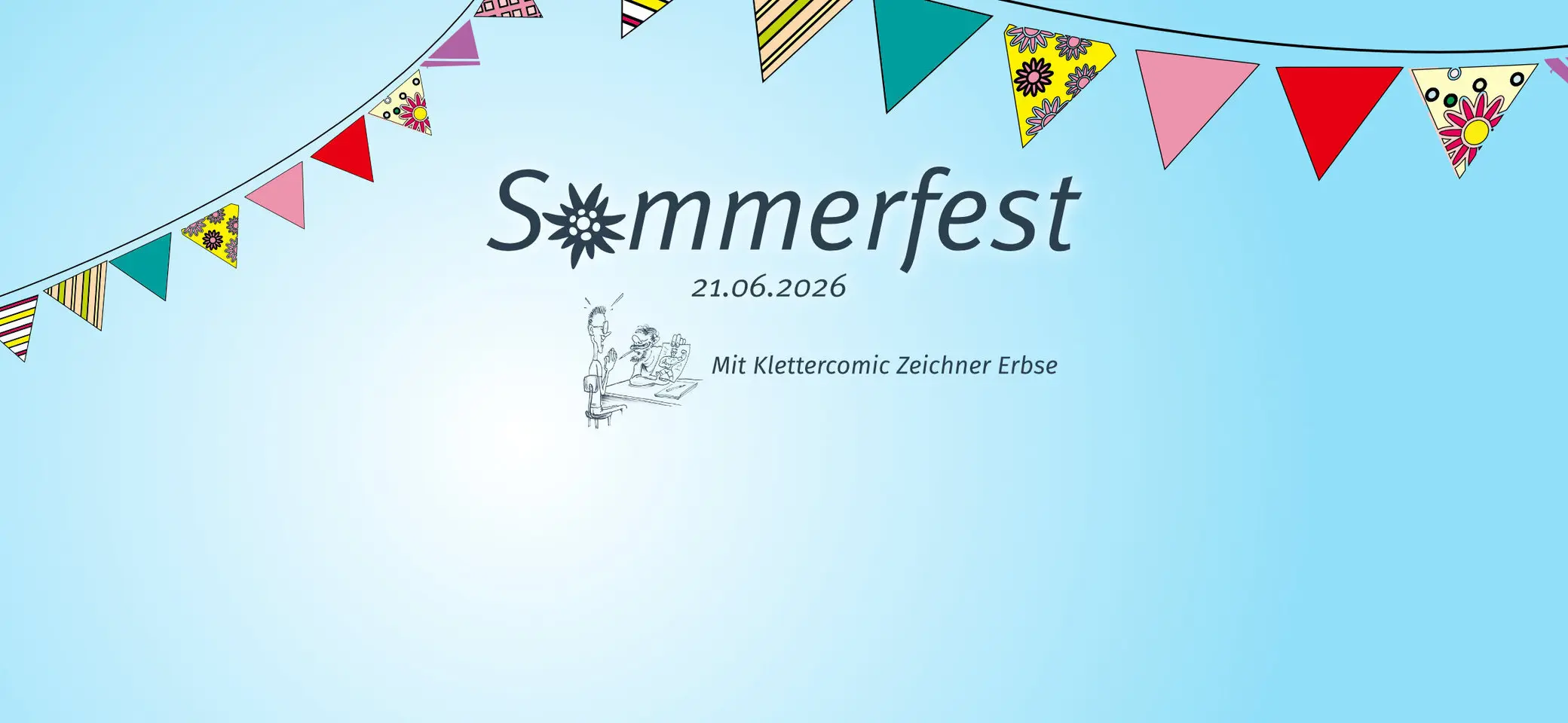 Werbung zum Sommerfest am 21.06.2026 | © DAV Bremen