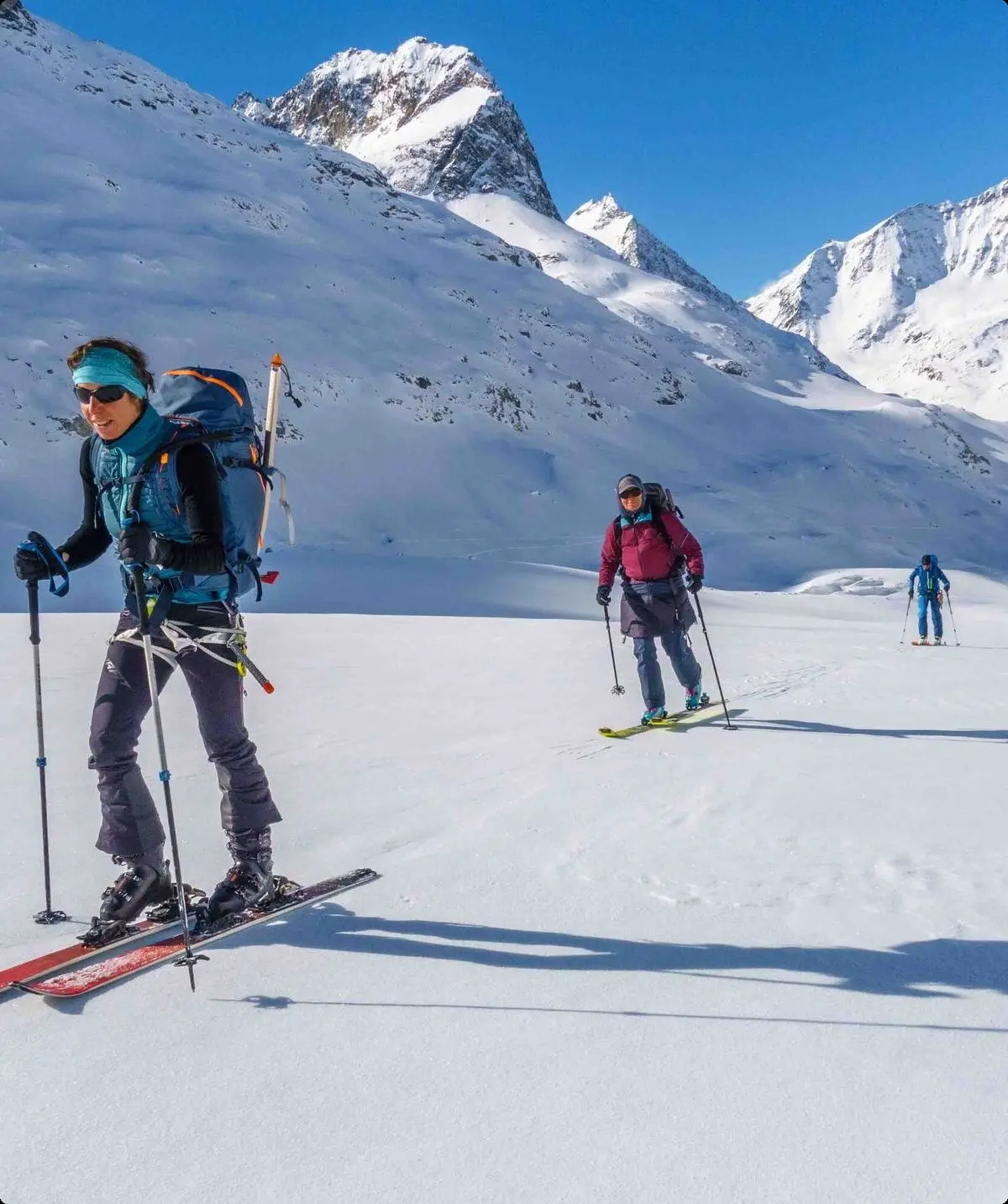 Skitouren in der Silvretta | © Folkert Lenz