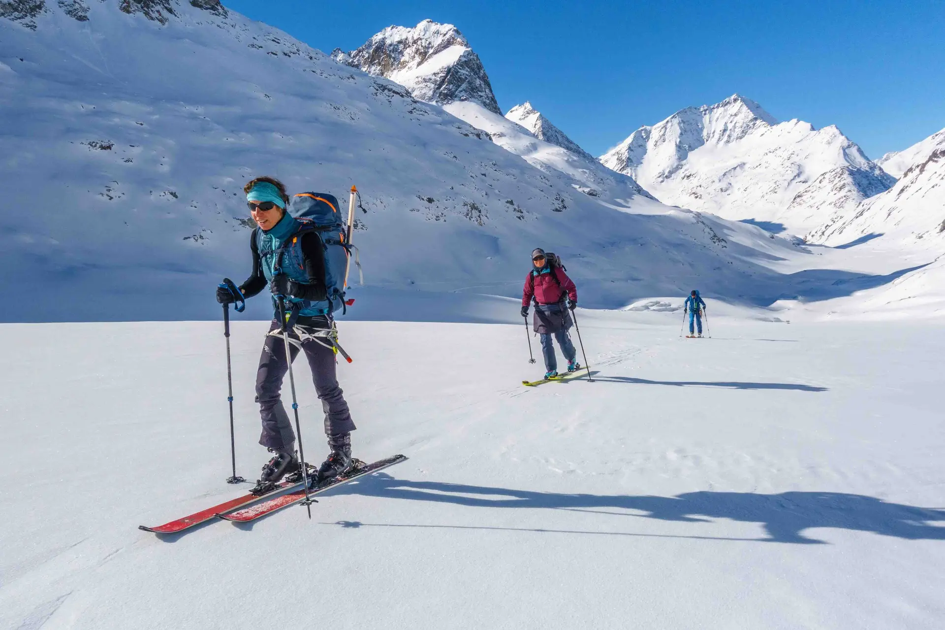 Skitouren in der Silvretta | © Folkert Lenz