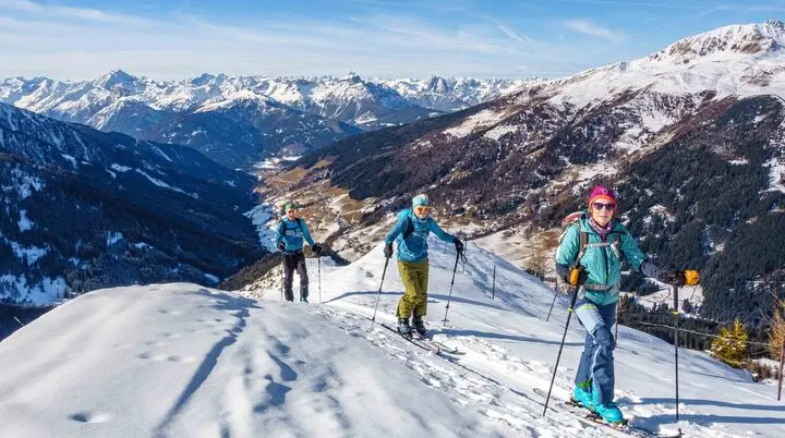 Genuss-Skitouren über dem Inntal | © Folkert Lenz