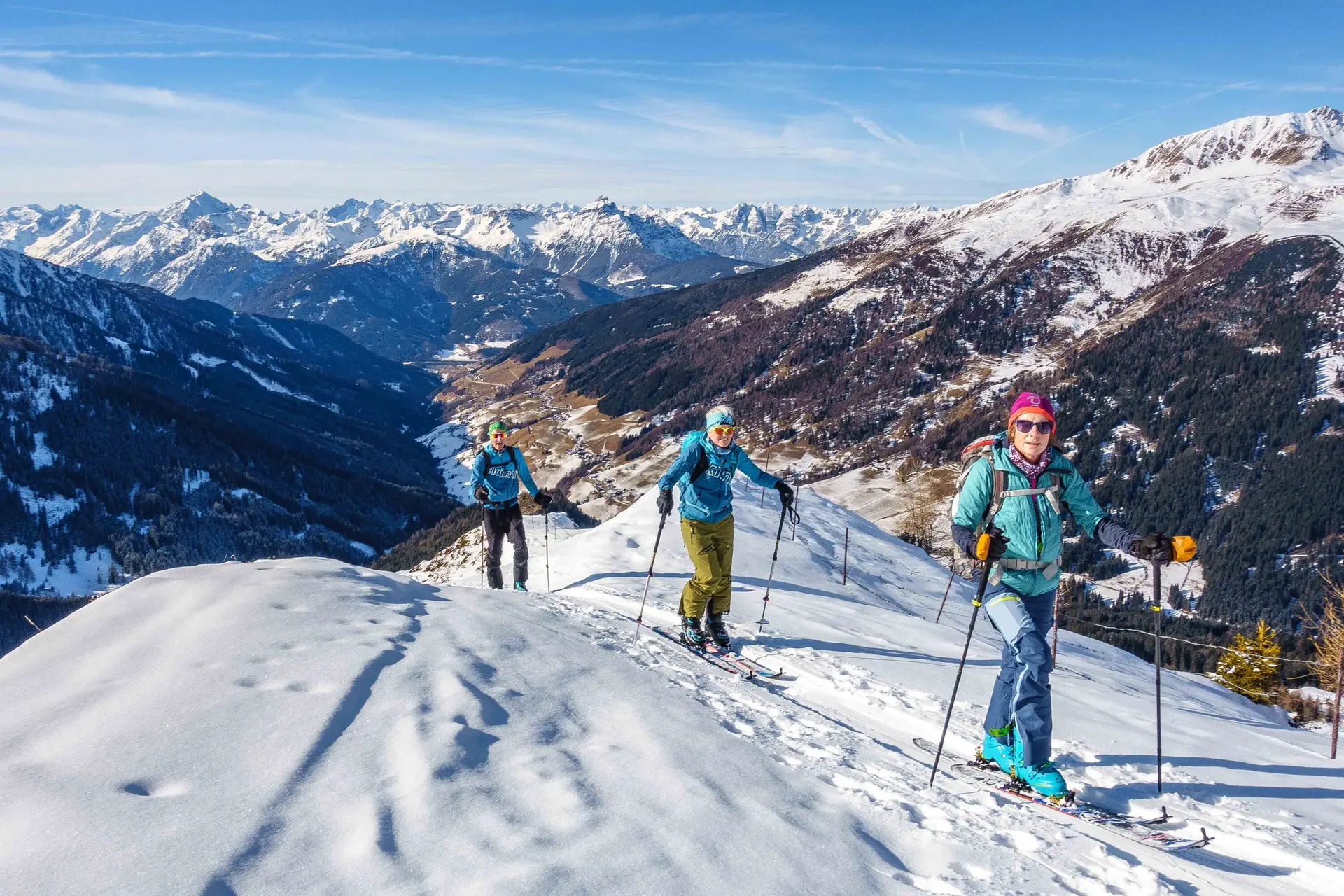 Genuss-Skitouren über dem Inntal | © Folkert Lenz
