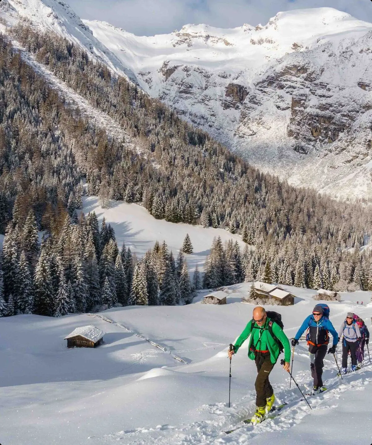Genuss-Skitouren über dem Inntal | © Folkert Lenz