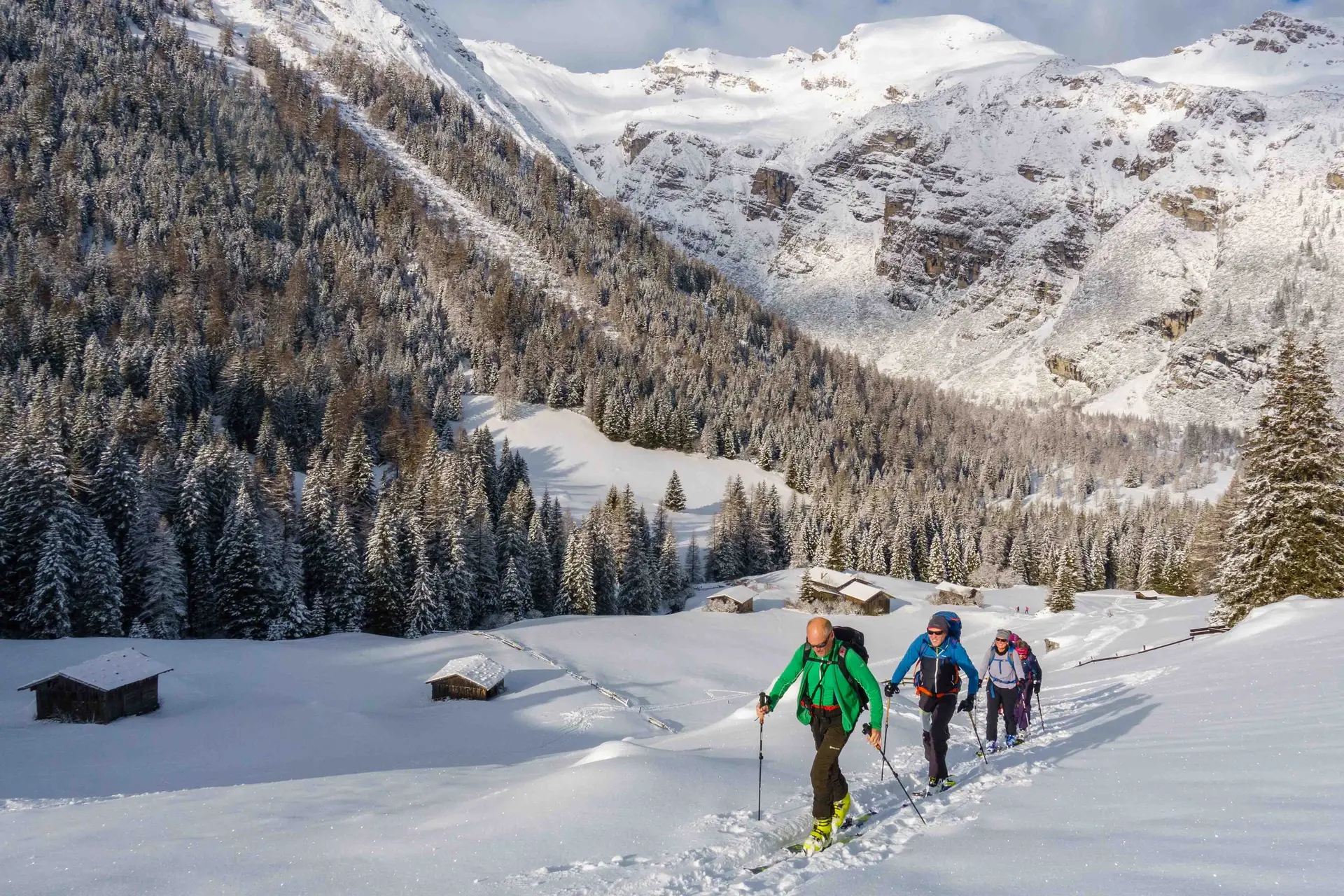 Genuss-Skitouren über dem Inntal | © Folkert Lenz