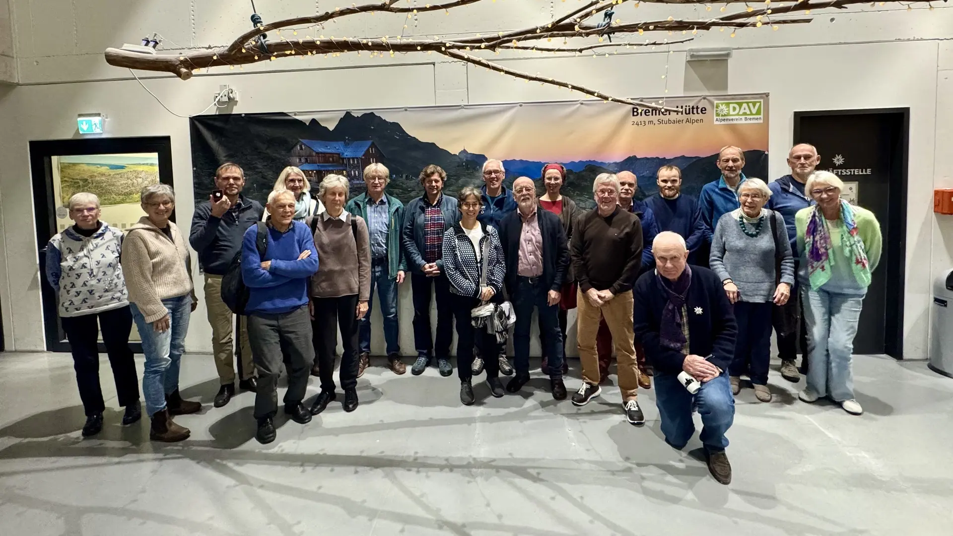 Gruppenfoto Sektions Jubilare 2024 | © DAV Bremen