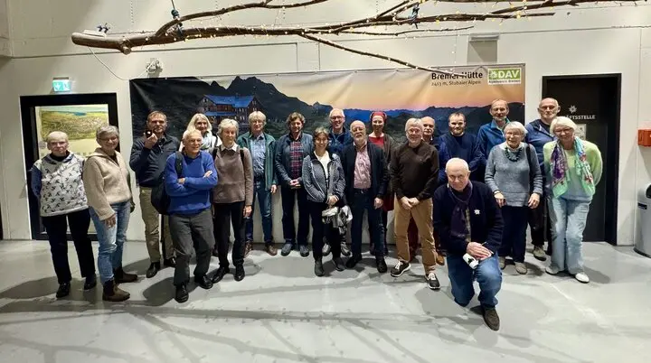 Gruppenfoto Sektions Jubilare 2024 | © DAV Bremen