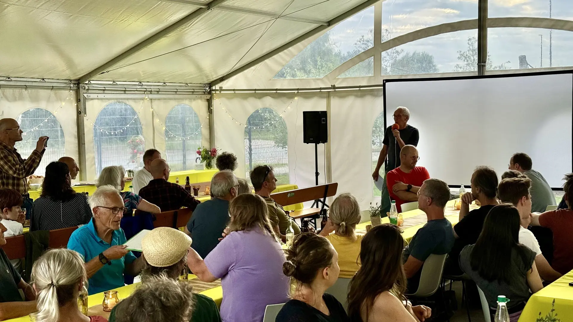 Ehrenamtsfeier im Festzelt | © DAV Bremen