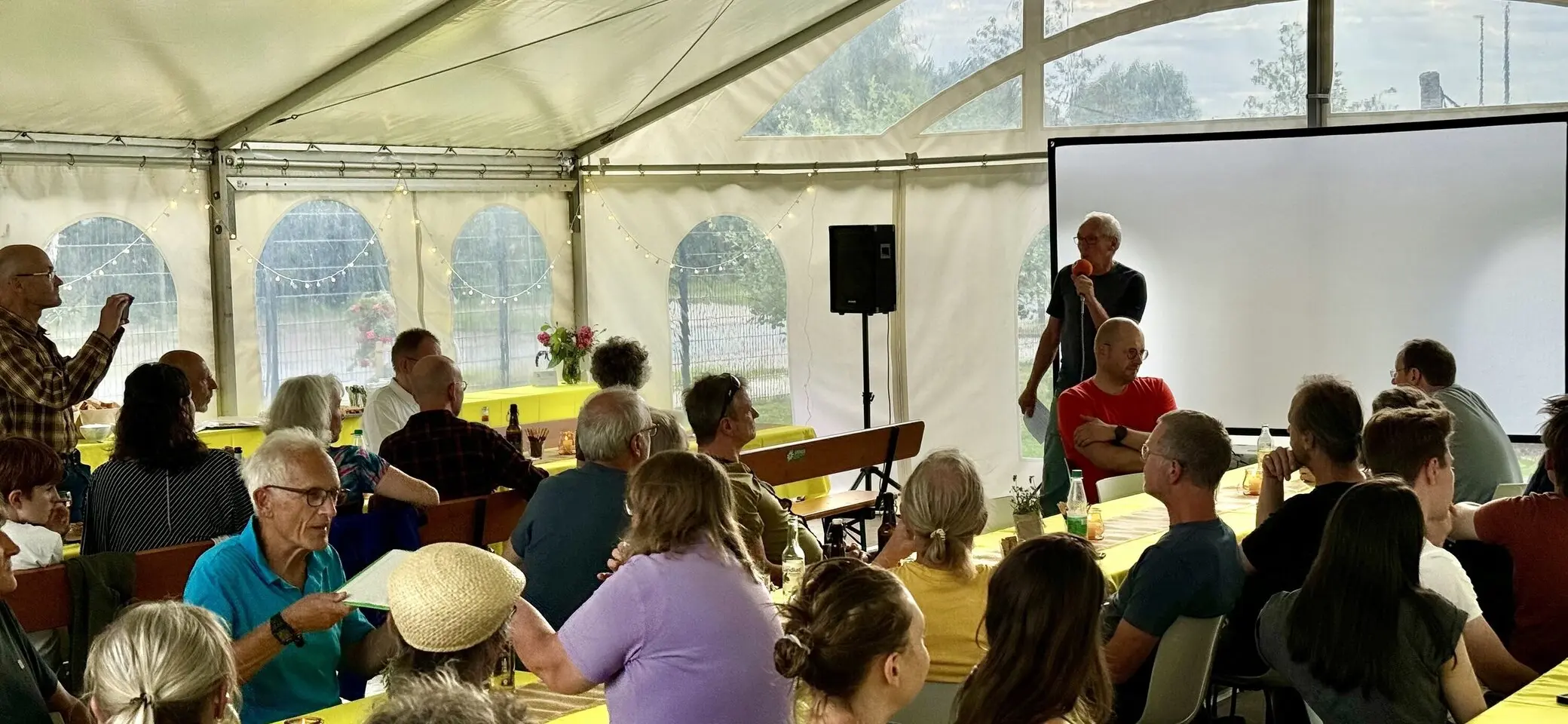 Ehrenamtsfeier im Festzelt | © DAV Bremen