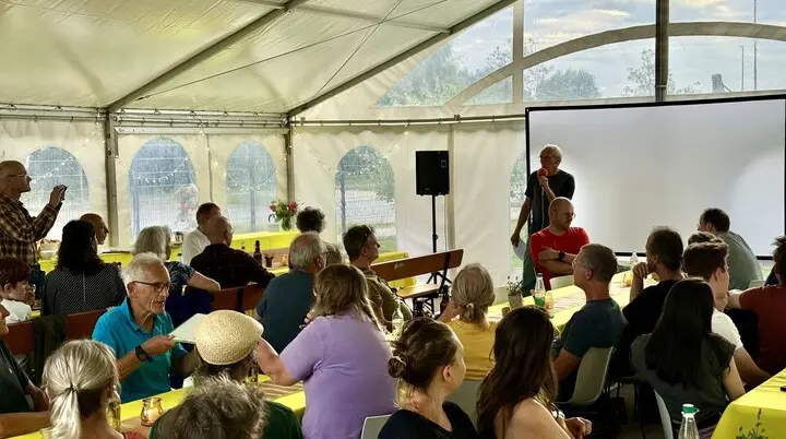 Ehrenamtsfeier im Festzelt | © DAV Bremen